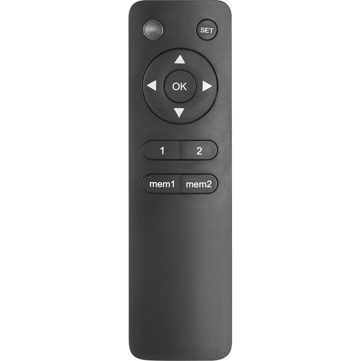 Suporte elétrico de teto Maclean para TVs de 32-70", para tetos inclinados e altos