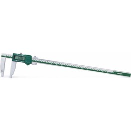 Insize Digitaler Messschieber mit langer Backe 0- 500mm / 0-20" Bereich Serie 1106-501