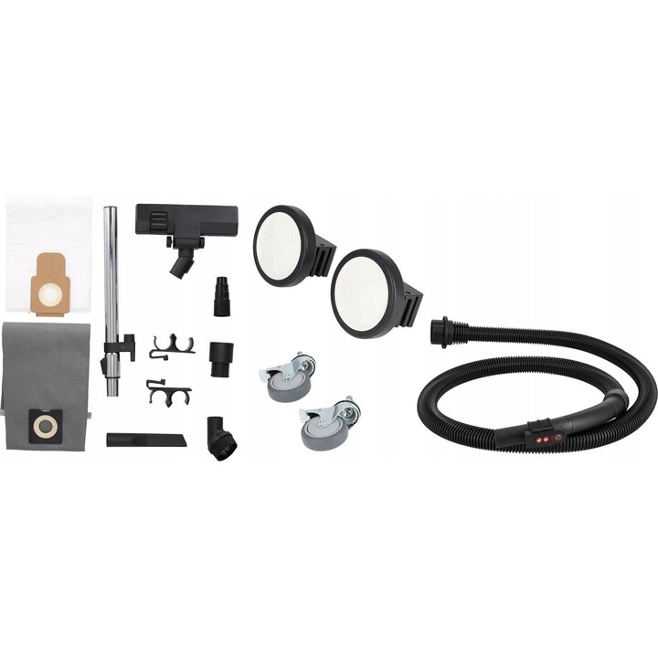DEDRA DED6609 construction vacuum cleaner class M 40 L black