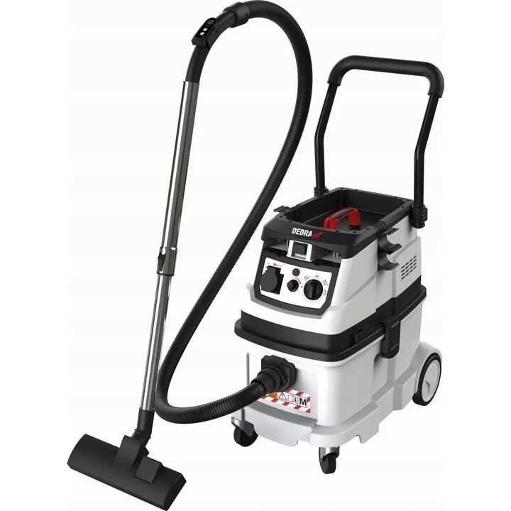 DEDRA DED6609 construction vacuum cleaner class M 40 L black