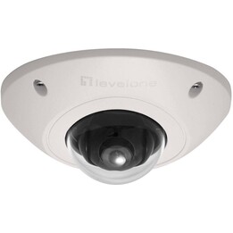 LevelOne FCS-3095: 12MP Fisheye Dome IP Camera, H.265, PoE, Indoor/Outdoor