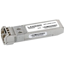 LANCOM SFP-LR40-LC10: 10G Long-Range Fiber Transceiver, 40km Reach, LC Connector