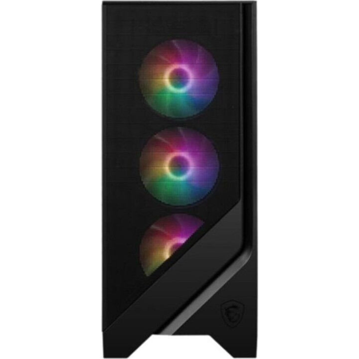 Case per computer MSI MAG FORGE 120A AIRFLOW Midi Tower Nero, Trasparente