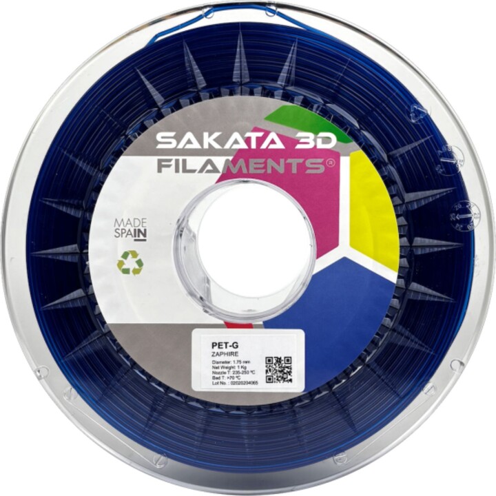 Sakata 3D PET-G Sapphire translucent 1.75 mm 1000 g