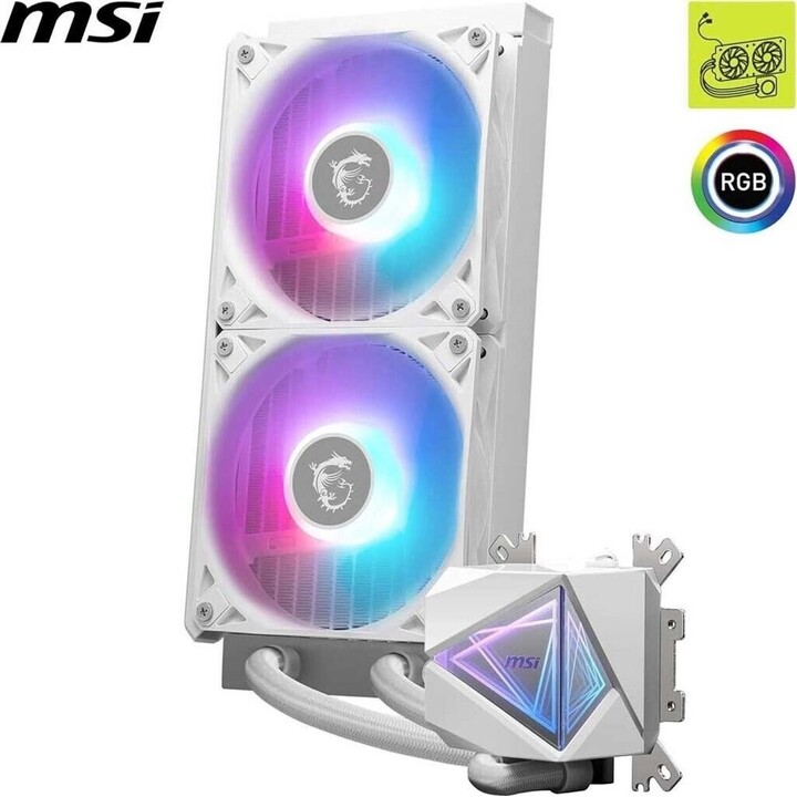 MSI Liquid Cooling System for CPU MAG Coreliquid I240 White