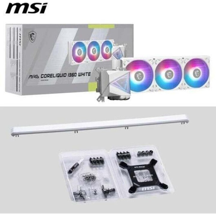 MSI Liquid Cooling System for CPU MAG Coreliquid I360 White