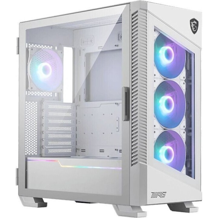 Gabinete para computador Msi Mpg Velox 100r branco Midi Tower branco
