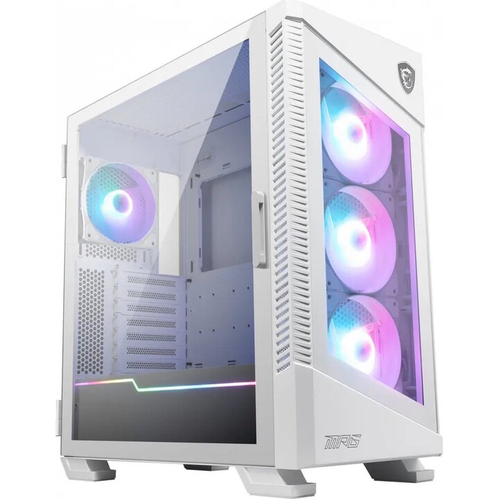 Gabinete para computador Msi Mpg Velox 100r branco Midi Tower branco
