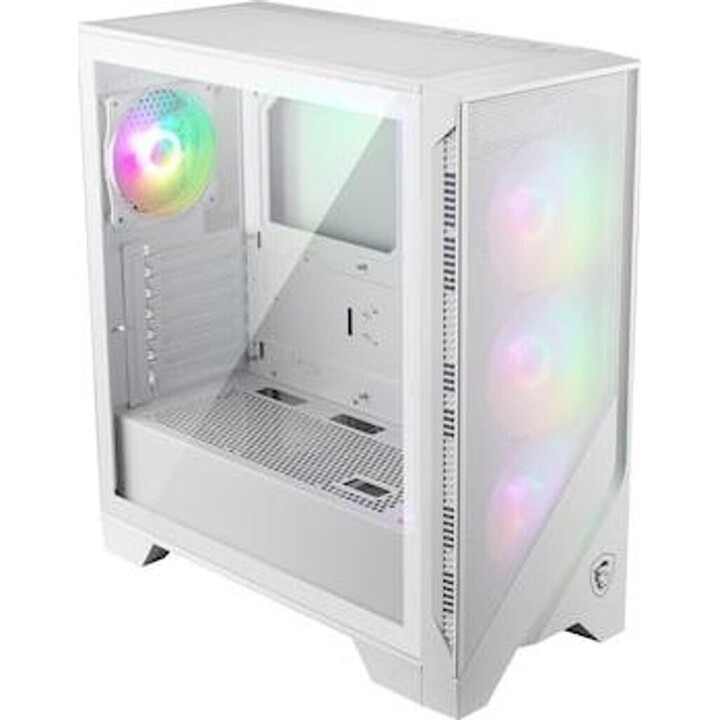 MSI Mag Forge 320R AirFlow Micro Tower Bianco