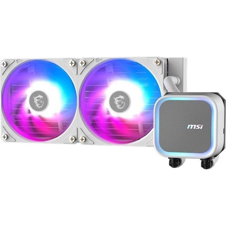 Système de refroidissement liquide Msi pour CPU Mag Coreliquid A13 240 blanc