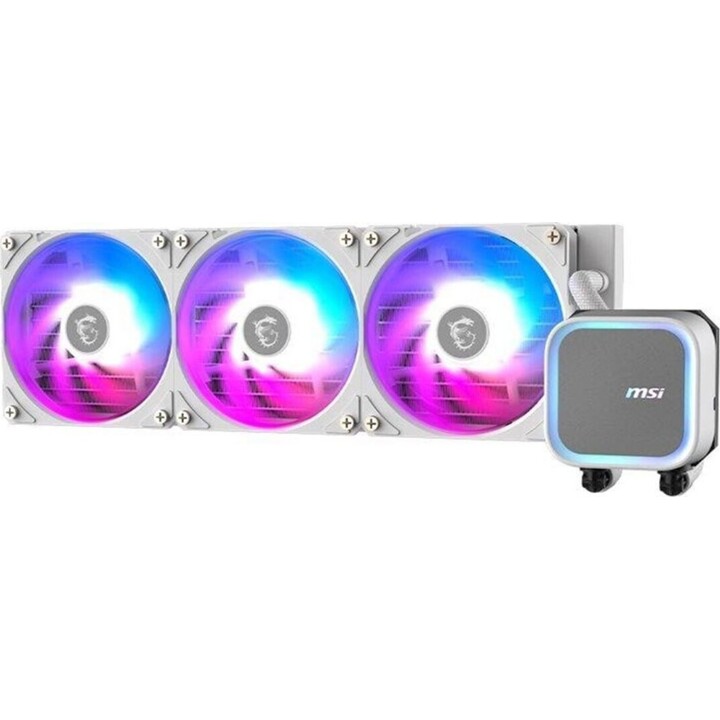 Msi Mag Coreliquid A13 360 White Sistema De Refrigeración Para Ordenador Placa Base, Procesador Sistema De Refrigeración Líquida