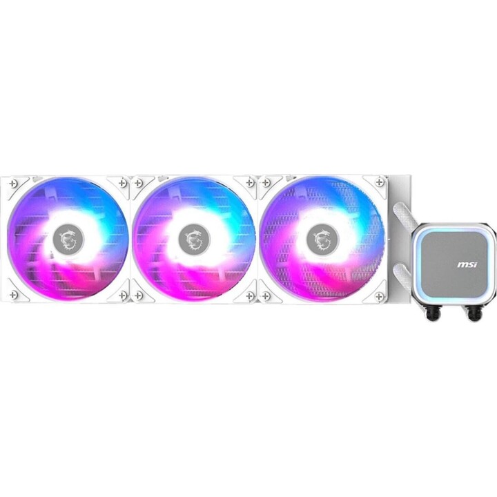 Msi Mag Coreliquid A13 360 White Sistema De Refrigeración Para Ordenador Placa Base, Procesador Sistema De Refrigeración Líquida