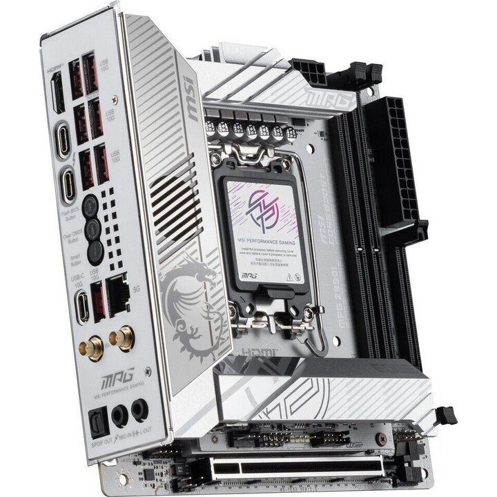 Carte mère Msi Mpg Z890i Edge Ti Wifi Intel Z890 Lga 1851 (socket V1) Mini Itx