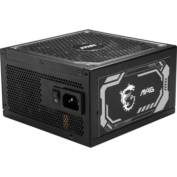 Fuente de alimentación Msi Meg A1250p Pcie5 1250w 80 Plus Platinum negra