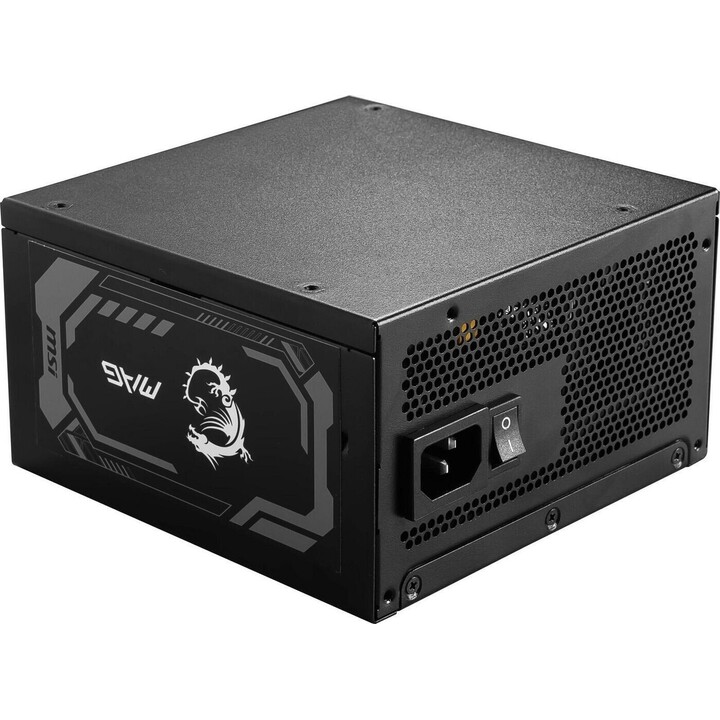 Fuente de alimentación Msi Meg A1250p Pcie5 1250w 80 Plus Platinum negra