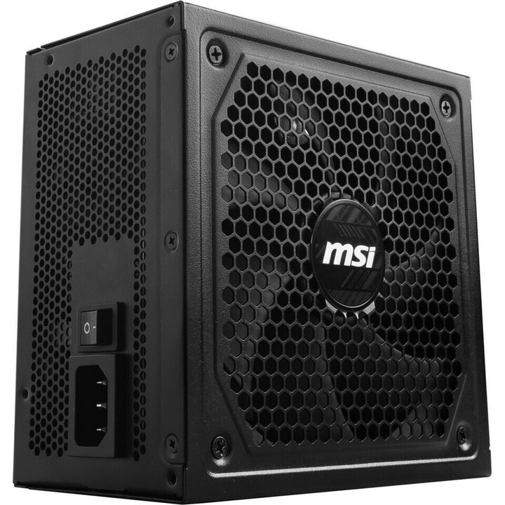Fuente de alimentación Msi Meg A1250p Pcie5 1250w 80 Plus Platinum negra