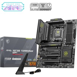 Msi Mag X870e Tomahawk Wifi Motherboard Amd X870e Am5 Atx Socket