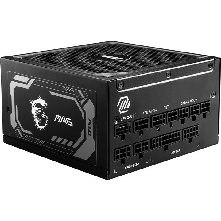 MSI MAG A1000GL PCIE5 1000W 24-pin ATX Stromversorgungsmodul Schwarz