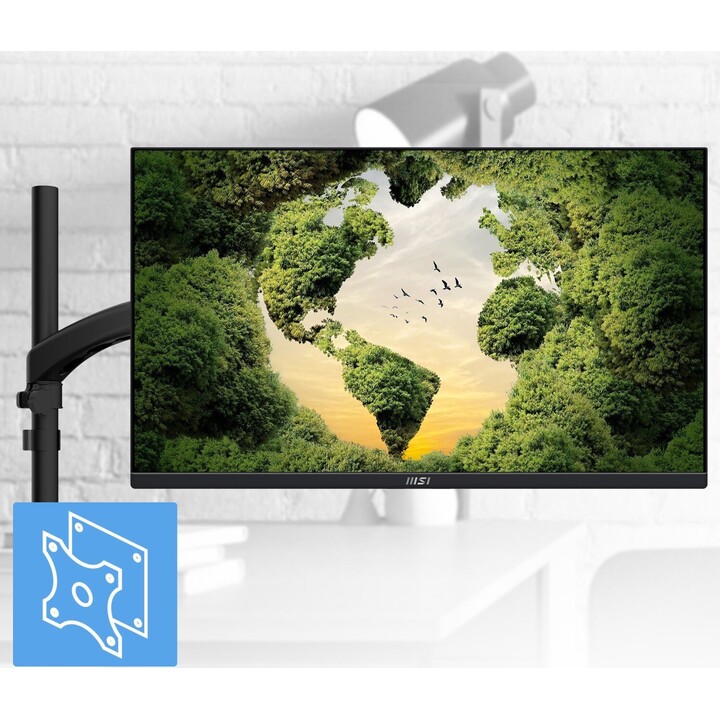 MSI PRO MP245PG 60 cm (24 Zoll) IPS FHD HDMI/DP 4 ms 100 Hz Pivot