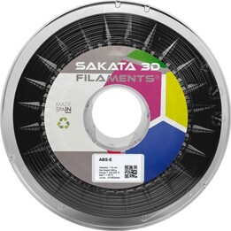 Sakata 3D ABS-E Filament 1,75 mm 850 g Schwarz