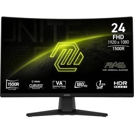 Écran PC MSI Mag 242c 59,9 cm (23,6") 1920 x 1080 pixels Full HD LCD Noir
