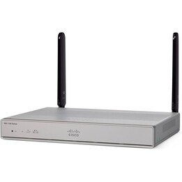 Cisco C1117-4P ISR 1100: 4-Port DSL/GE WAN Router, PoE LAN Ports, Gigabit Ethernet