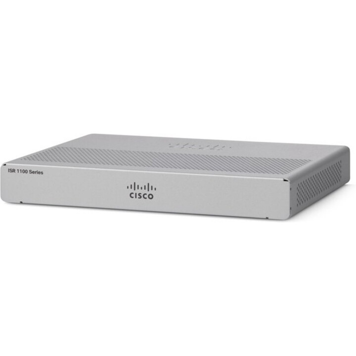 Cisco C1117-4P ISR 1100: 4-Port DSL/GE WAN-Router, PoE LAN-Anschlüsse, Gigabit Ethernet