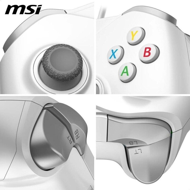 Msi Force Gc200 White Gamepad