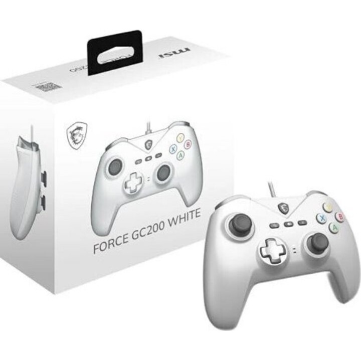Msi Force Gc200 White Gamepad
