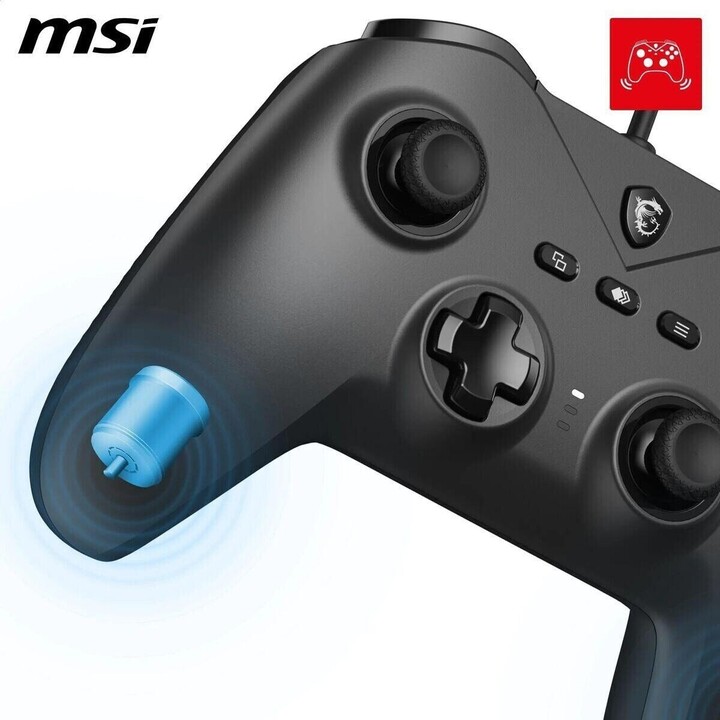 Gamepad nero Msi Force Gc200