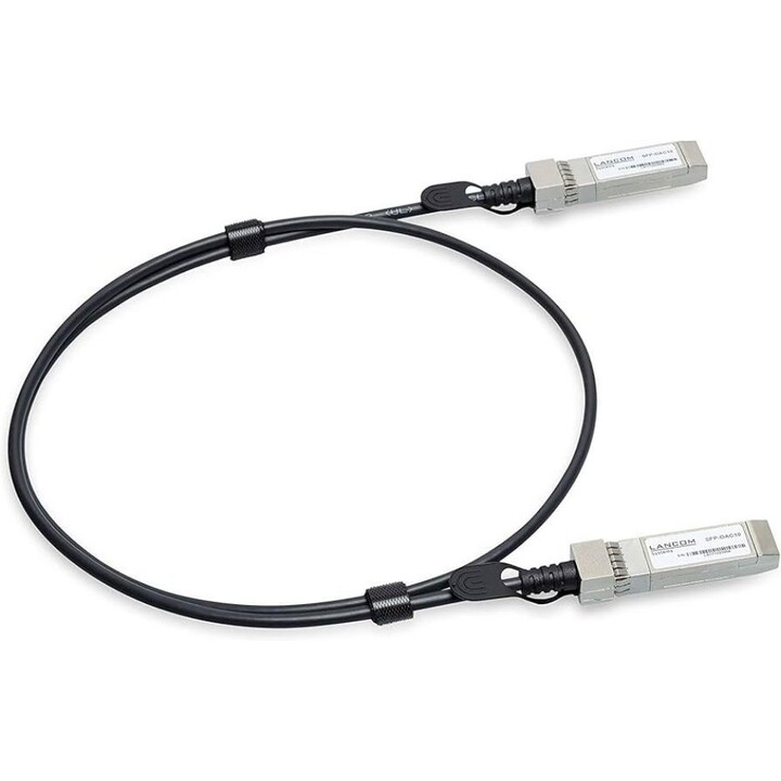 LANCOM SFP-DAC10 (60194): Cable de cobre de conexión directa de 10 Gbps, 1 m de longitud, dúplex completo