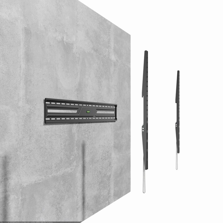 Soporte de pared para TV Gembird WM-100F-01 (fijo), 43”-100”, negro