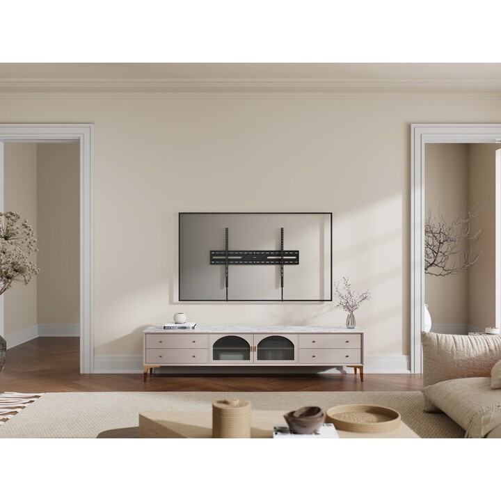 Soporte de pared para TV Gembird WM-100F-01 (fijo), 43”-100”, negro