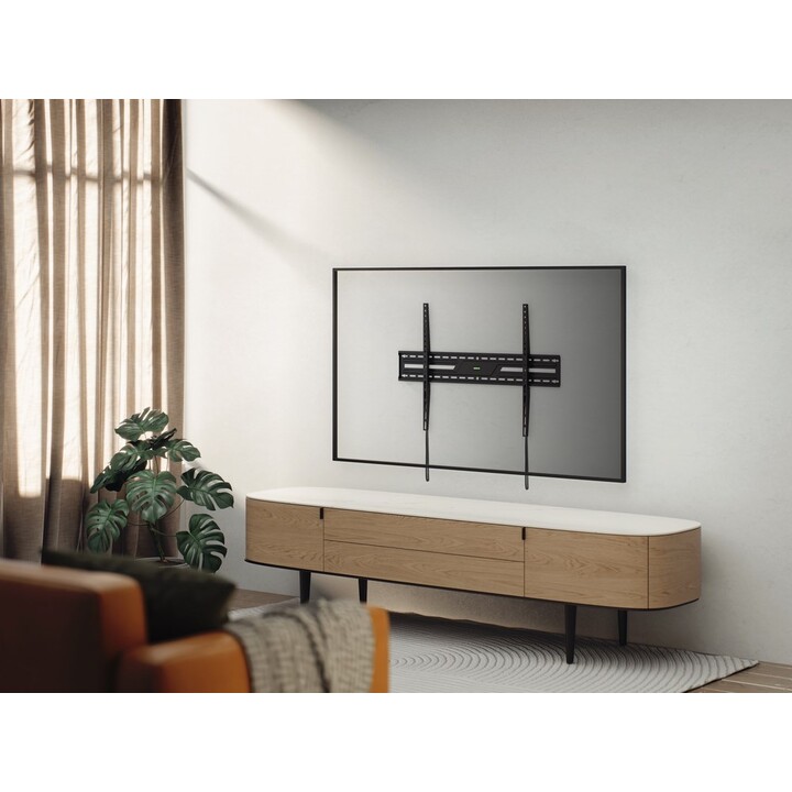 Soporte de pared para TV Gembird WM-100F-01 (fijo), 43”-100”, negro