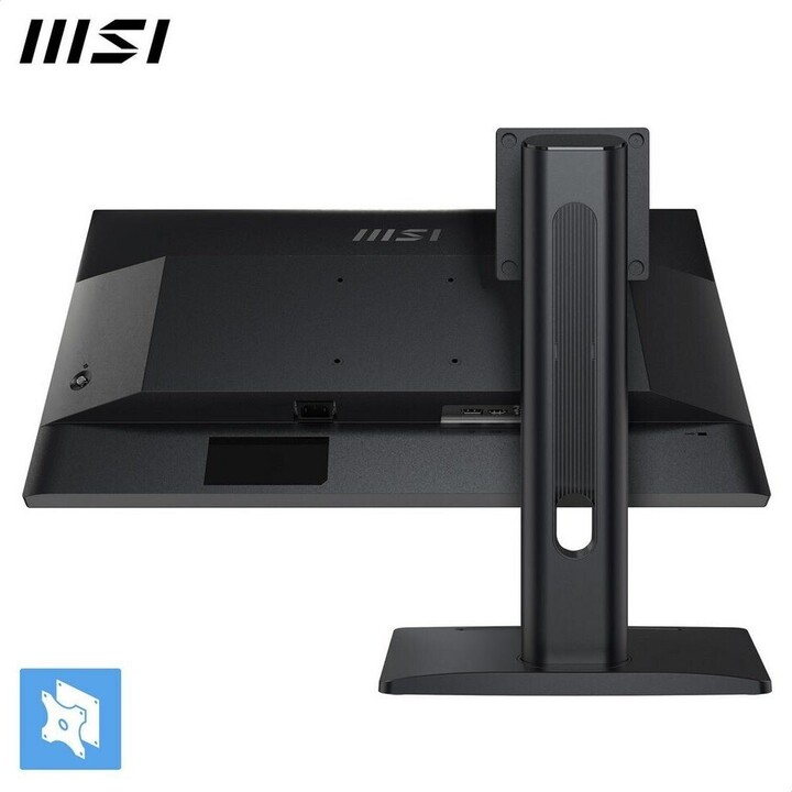 Moniteur MSI Pro MP275PG. Écran plat IPS 27 pouces. Résolution : 1920 x 1080. 100 Hz. Noir.
