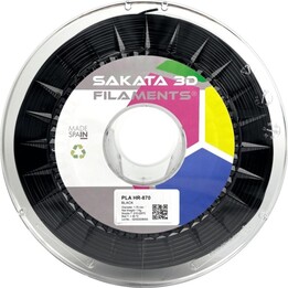 Filamento Sakata 3D PLA HR-870 1,75mm 1Kg Nero