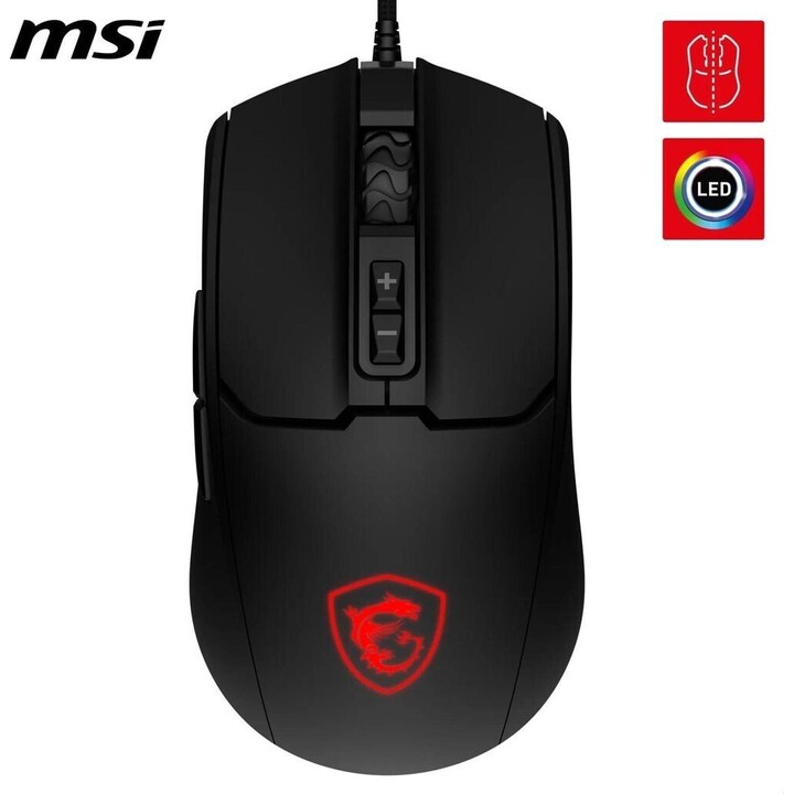 RATÓN USB ÓPTICO PARA JUEGOS/FORGE GM100 MSI