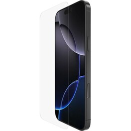 Pellicola protettiva con rivestimento antimicrobico Belkin UltraGlass 2 per iPhone 16 Pro Max