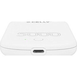 Celly MAGPB5000PROWH batterie externe 5000 mAh, blanche