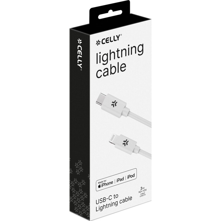 Celly USBLIGHTTYPEC - 60W Lightning to USB-C Cable