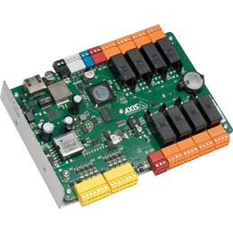 Axis A9188 Network I/O Relay Module (0820-001): 8 Supervised I/Os, 8 Form C Relays, PoE+/DC 8-28V Input, 12/24V DC Output, -30°C
