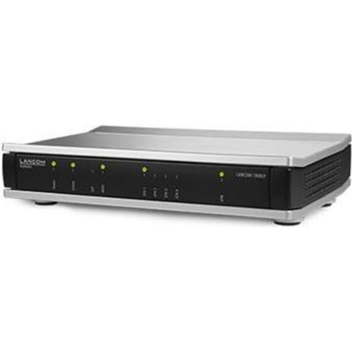 LANCOM 1800EF : SD-WAN VPN Router, Gigabit Ethernet/SFP Fiber WAN, 4x Gigabit LAN, 5 IPSec VPN (25 en option), 210x45x140mm