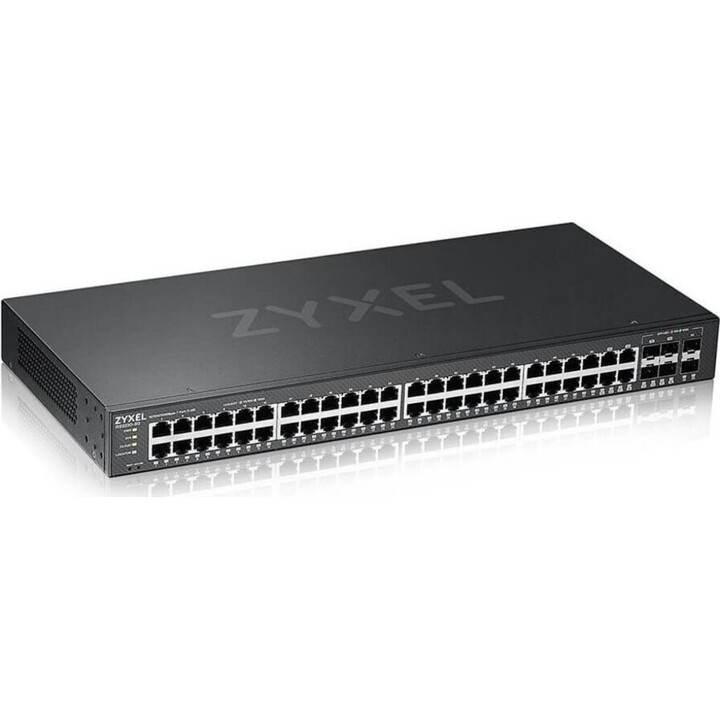 Zyxel GS2220-50-EU0101F commutateur réseau Géré L2 Gigabit Ethernet (10/100/1000) Noir