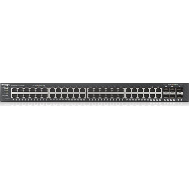 Zyxel GS2220-50-EU0101F commutateur réseau Géré L2 Gigabit Ethernet (10/100/1000) Noir