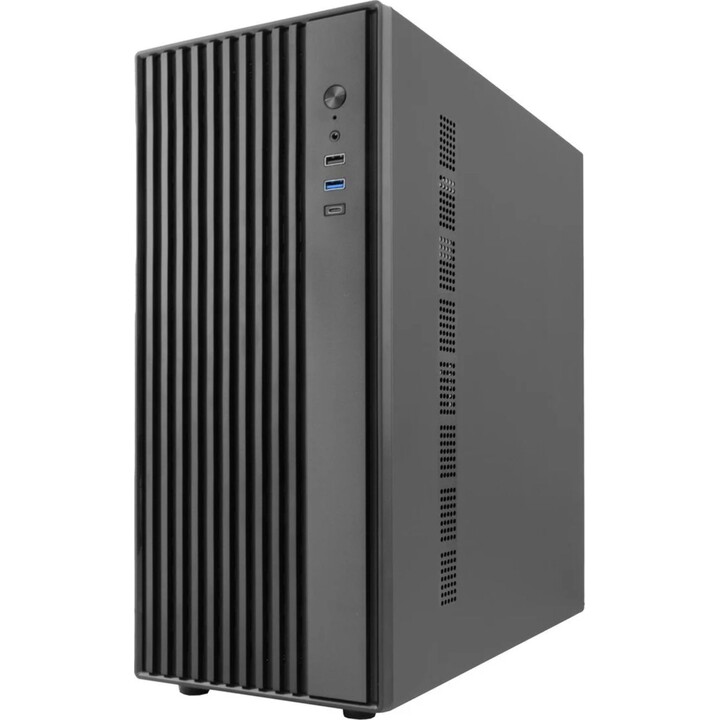 Coolbox A850 Black ATX Mid-Tower Case with LED Indicators