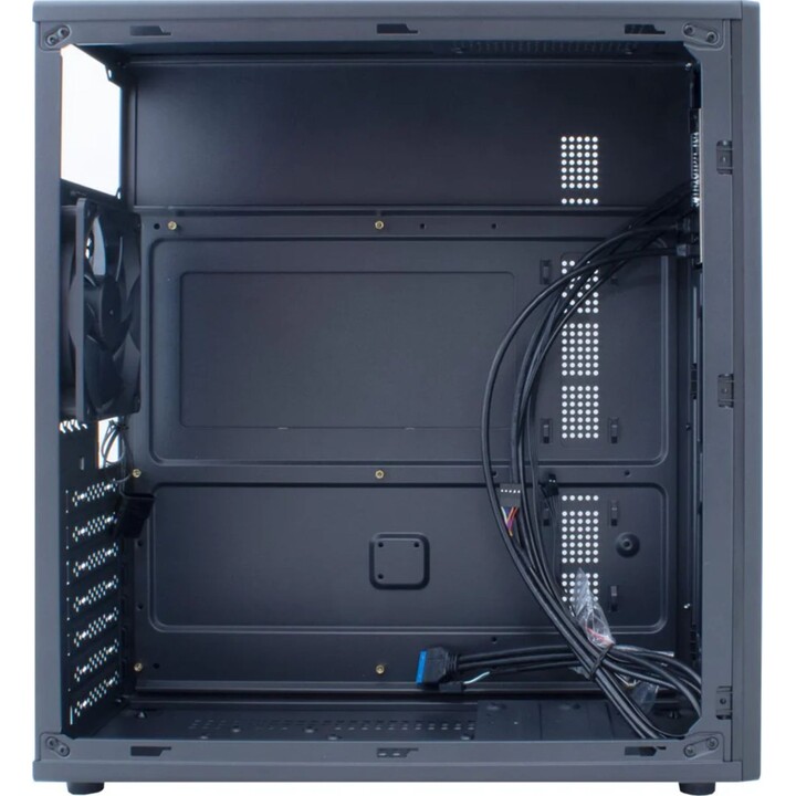 Coolbox A850 Black ATX Mid-Tower Case with LED Indicators