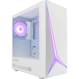 Coolbox Gaming Atx Ga450 Starlight Boitier Pc Blanc Argb Usb-C