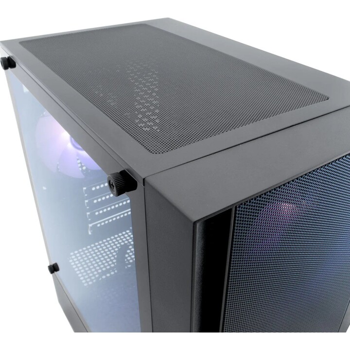 Coolbox Microatx GM220 Desktop Case, Black