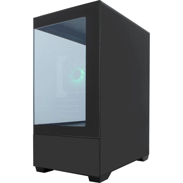 Capa de mesa Coolbox Microatx GM200 Vision Lite, preta