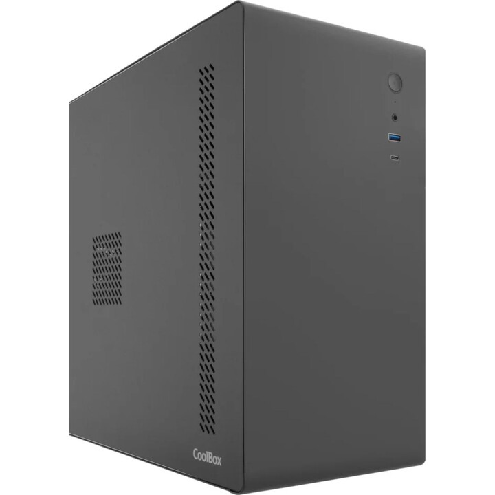 COO-PCM640C-1 Caja Micro Atx Coolbox M640c Gpu Max 300mm 1x3.5 2x2.5 Color Negro